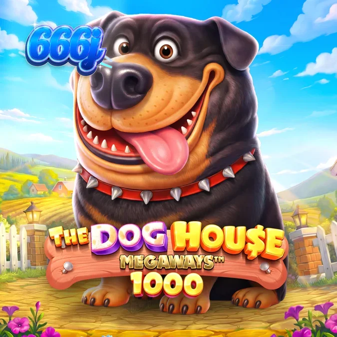 Tampilan antarmuka permainan slot The Dog House Megaways 1000
